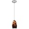 Access Lighting Champagne, Pendant, Brushed Steel Finish, Inca Glass 28012-1C-BS/ICA - alternate 1